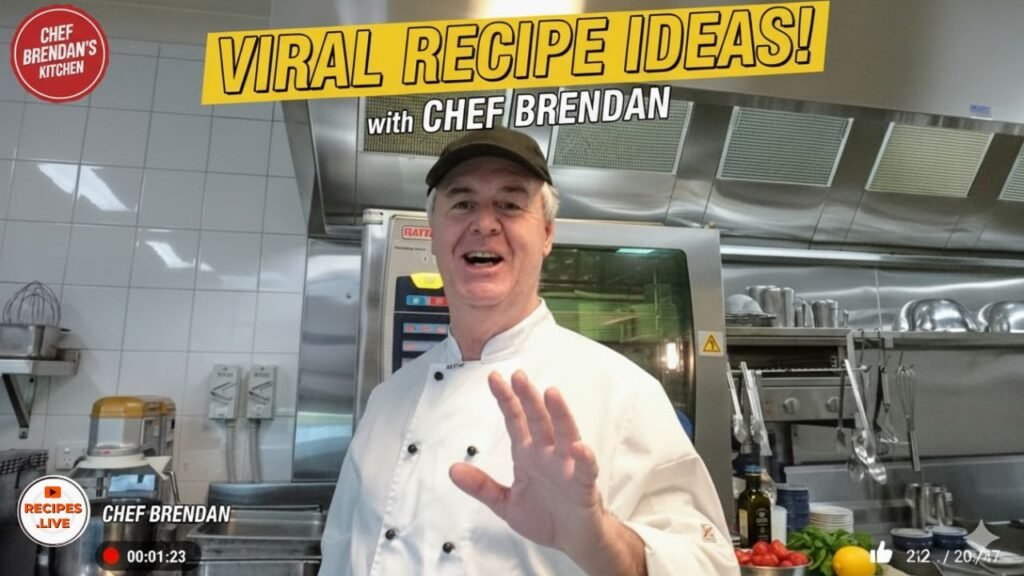 viral_recipe_ideas_graphic@recipeslive viral recipe ideas with chef Brendan Mooney @recipeslive